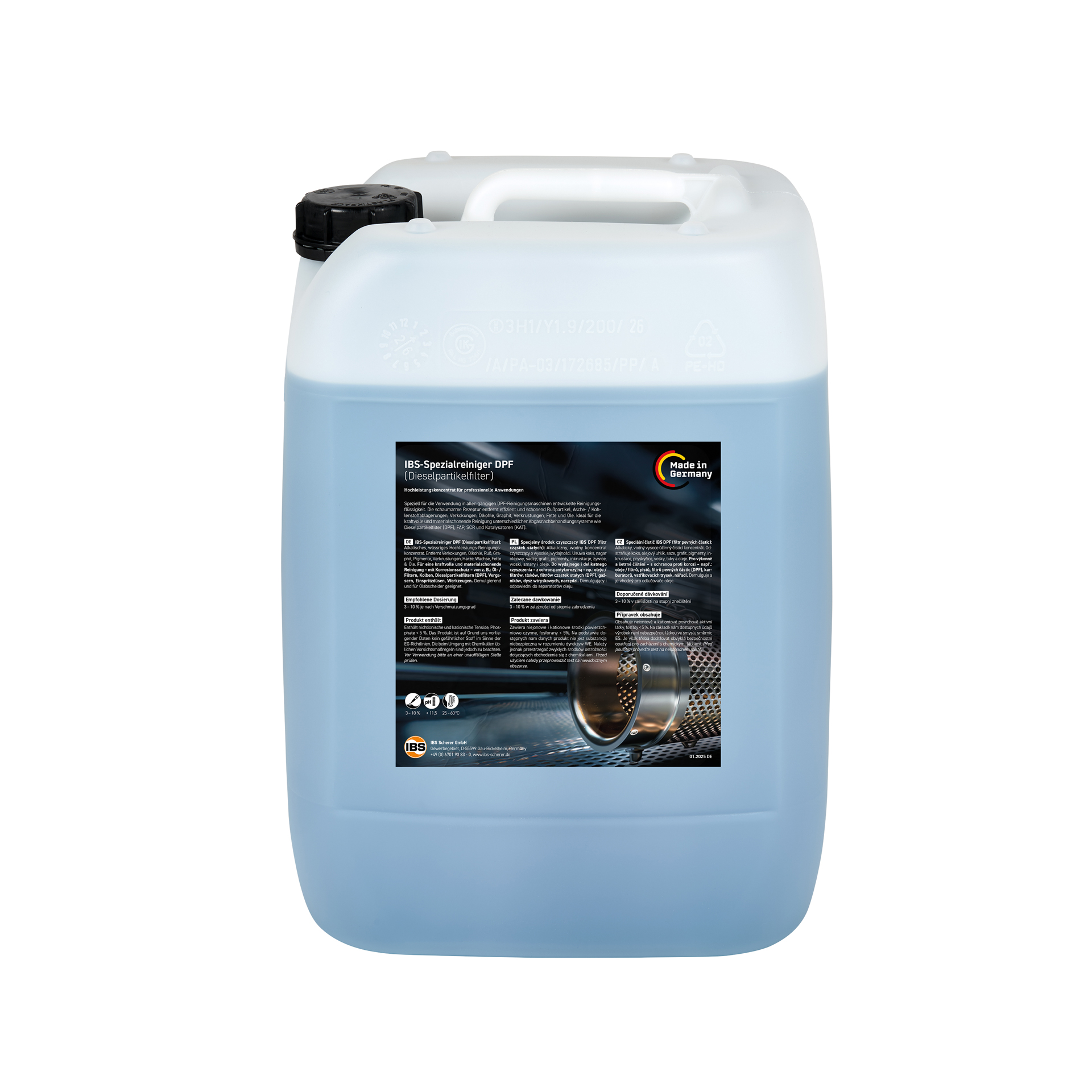 Limpiador especial IBS DPF (filtro de partículas diésel)