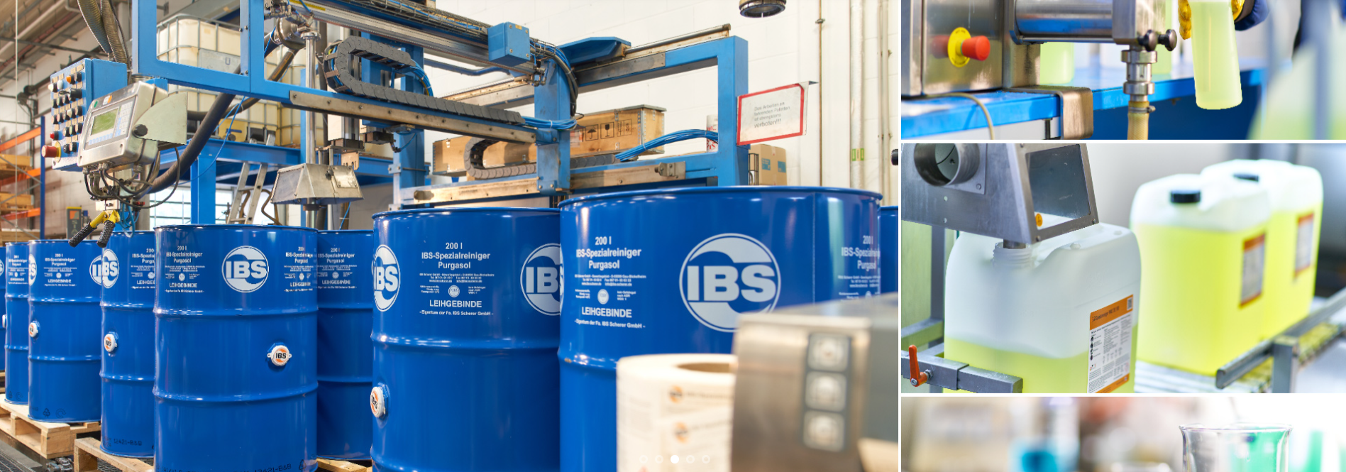 Komplettlsung fr industrielle OberflchenreinigungWartung