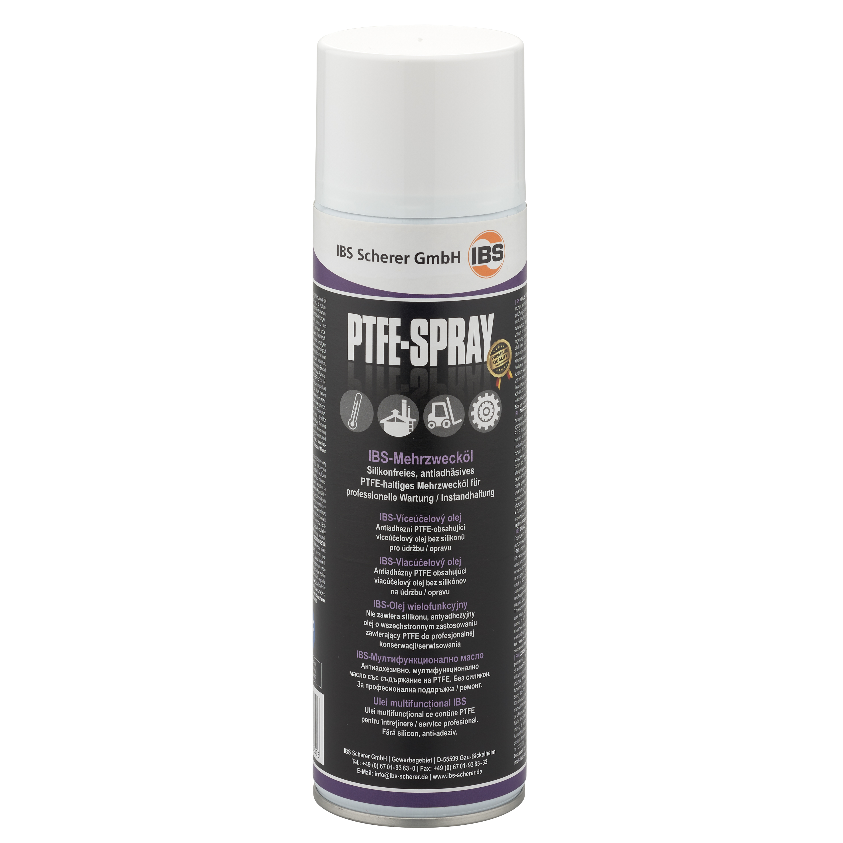 IBS-PTFE-Spray con admisión NSF H1
