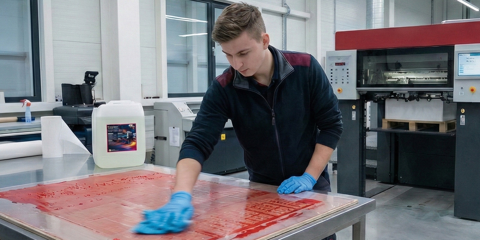 IBS-Spezialreiniger für Klischee- und Druckplatten