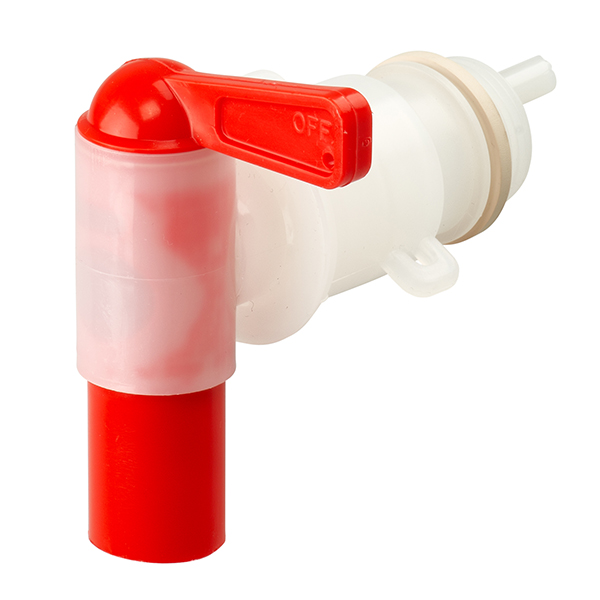 Outlet tap incl. adapter, for 200 litre L-ring drum