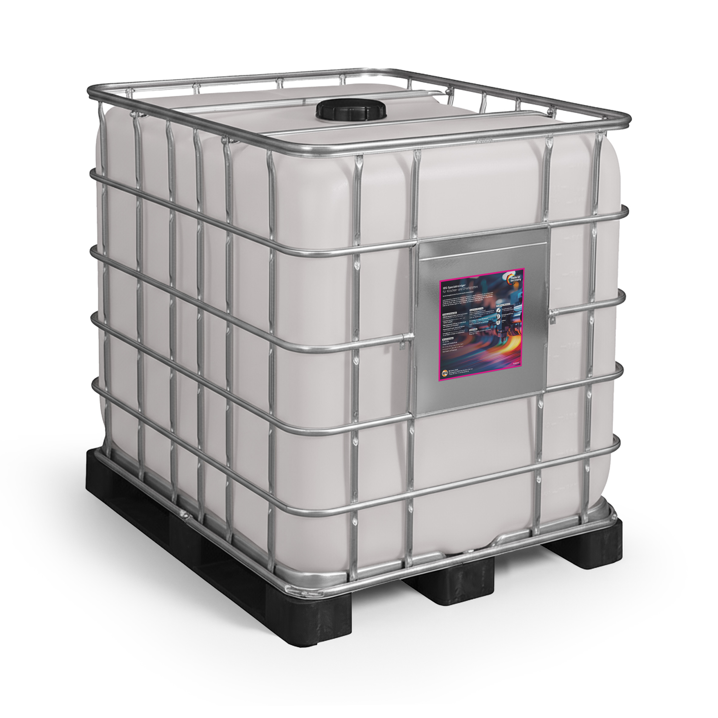 IBS-Nettoyant spécial pour clichés et plaques d'impression,1000 L.