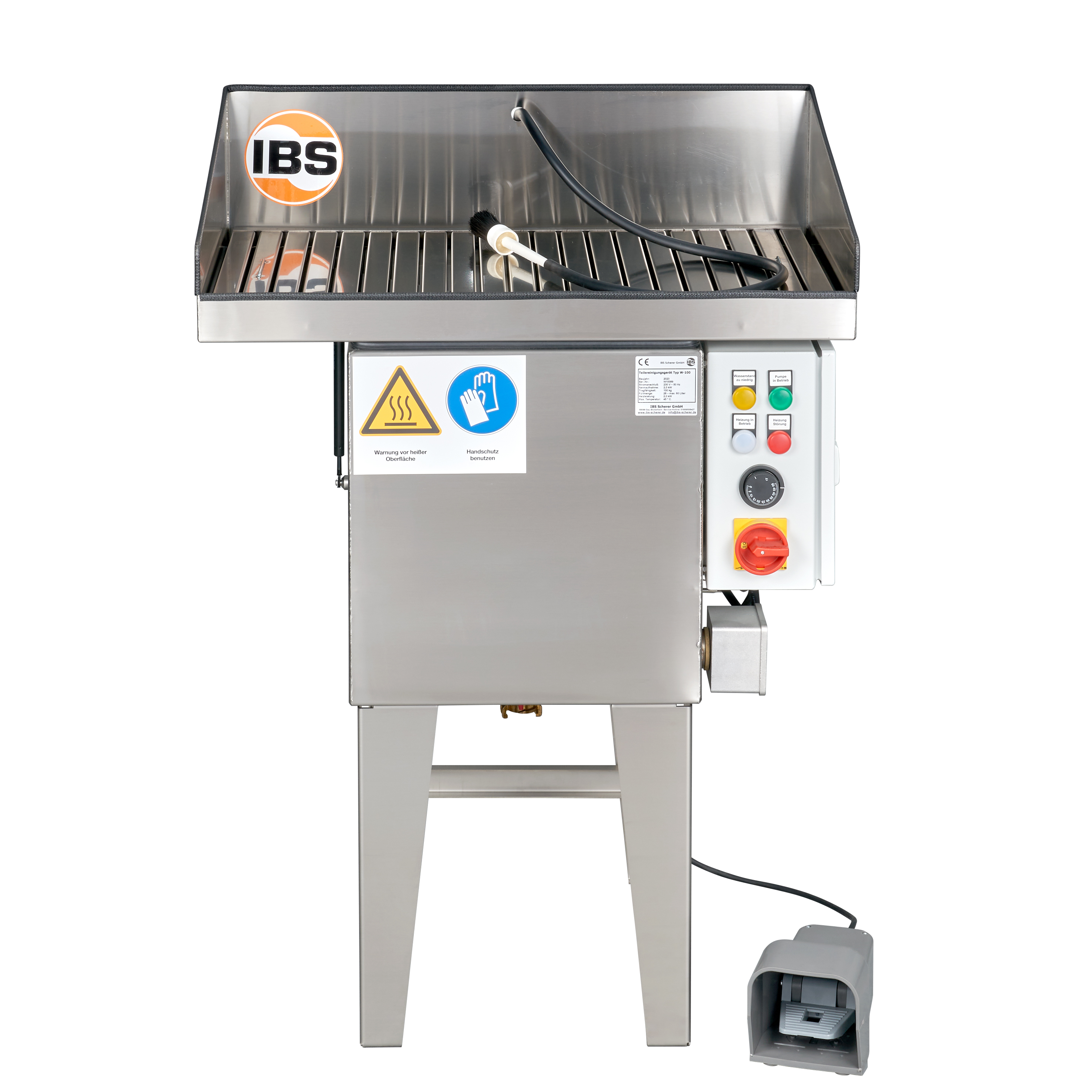 IBS Parts Cleaning Device Type W-100