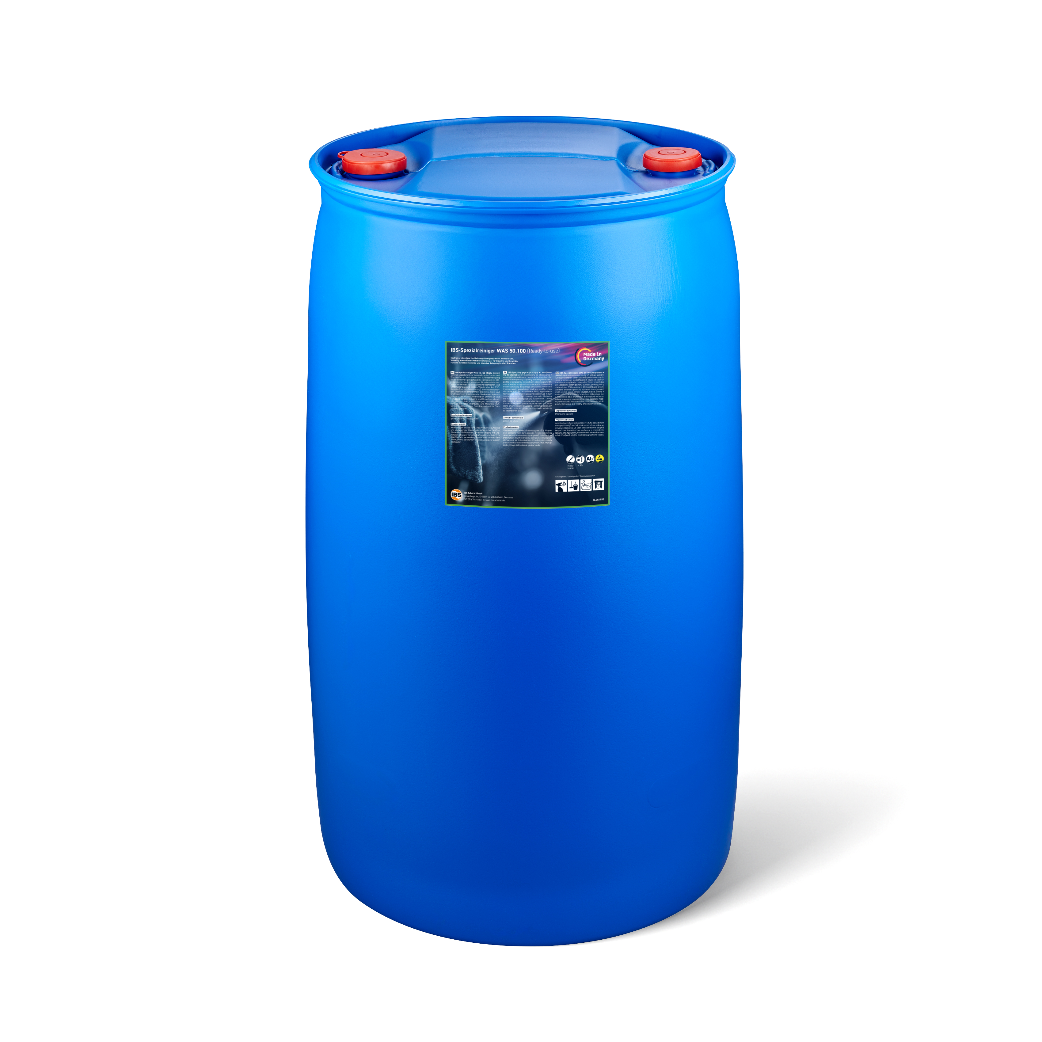 IBS special cleaner WAS 50.100, 200 L drum