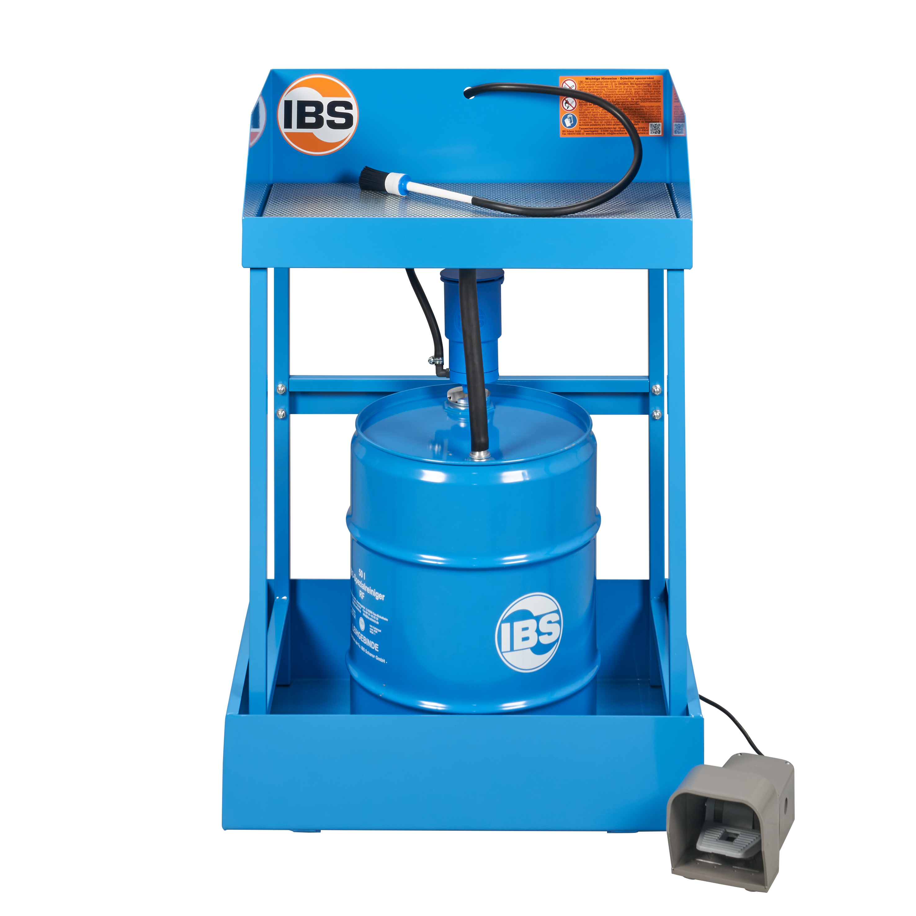 IBS-Máquina limpiapieza tipo BK-50